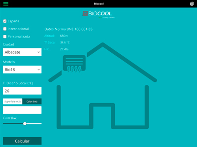 Temperatura de diseÃ±o
